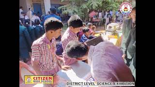 DISTRICT LEVEL SCIENCE EXHIBITION  CITIZEN HIGH SCHOOL  SIDDIPET [upl. by Hobart61]