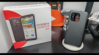 emporia SMART6 lite smartphone first look emporia SMART6lite [upl. by Ulric]