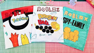 ✨Compilacion Roblox Bolsa Sorpresa  DIY PAPEL  Como Hacer Manualidades Papeleria [upl. by Redmund]