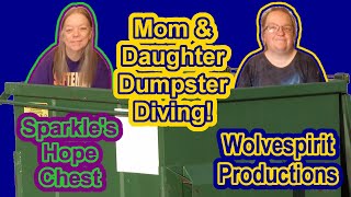 Dumpster Diving at Cirillas with Sparkles Hope Chest [upl. by Tuchman]