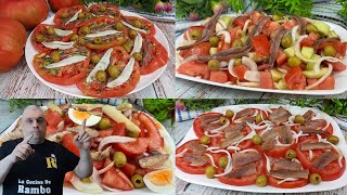 🤩 4 RECETAS DE VERANO con TOMATES Frescas fáciles rápidas y riquísimas  😎 BRUTAL 😋 [upl. by Aikemet637]