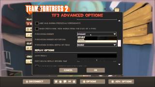 Steam Guide TF2 Advanced Options Pyrovision Settings [upl. by Nylkaj]