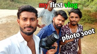 my first vlog photo soot deshivlogsvideo photosoot [upl. by Repotsirhc]