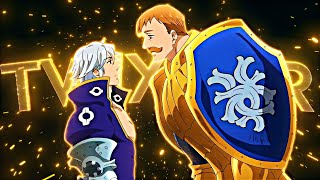 Escanor vs Estarossa Twixtor clips 4k CC [upl. by Imelida]