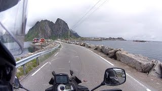 Norwegen Lofoten 13 Motorrad [upl. by Bess]