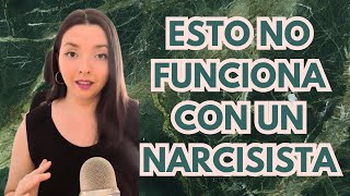 CONVIVENCIA con un NARCISISTA ❌Lo que NO FUNCIONA y lo que SÍ ✔️ [upl. by Viccora]