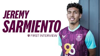 Jeremy Sarmiento Is A Claret  FIRST INTERVIEW [upl. by Nymsaj]