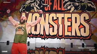 WWE 2022 Braun Strowmans 4th Theme Song “Monster of All Monsters” by def rebel [upl. by Renrew306]