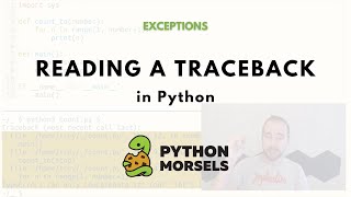 Traceback most recent call last Pythons tracebacks explained [upl. by Irafat]