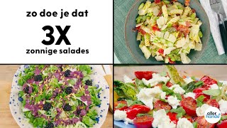 3x zomer salades pastasalade salade caprese amp venkelsalade  Recepten  Allerhande [upl. by Relyuhcs978]