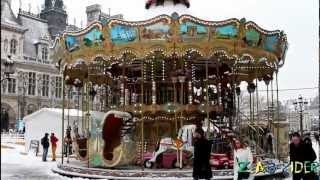 Neige à Paris en 2013 le reportage vidéo [upl. by Gudrin]