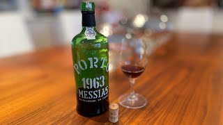 Messias 1963 Colheita Port Portuguese Trophy Wine Review [upl. by Woolcott]