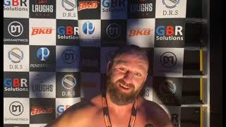 BKB22  IONEL RAYKO LEVITCHI  POST FIGHT INTERVIEW [upl. by Analos]