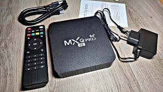 MXQ Pro 4K Smart Android TV Box Review [upl. by Aroved]