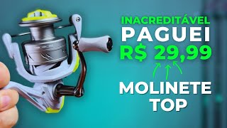 😲 MELHOR MOLINETE BOM E BARATO Para iniciantes não tem nada igual no mercado [upl. by Mayberry]