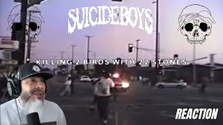 UICIDEBOY Killing 2 Birds With 22 Stones Lyric Video I Need To Check Out This Whole Album [upl. by Sarajane]