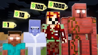 I CAN HIRE SCARY HEROBRINE AND GIANT ALEX  MINECRAFT [upl. by Alahc]