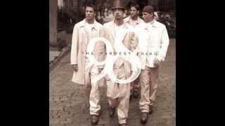 98 Degrees  The Hardest Thing Radio Edit HQ [upl. by Aramad]