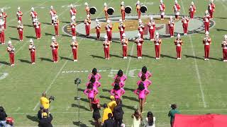 Tuskegee MCP full halftime feature at TUSKEGEEMOREHOUSE CLASSIC 2024 [upl. by Retlaw]