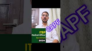 Capf medicalofficer interview 2024  Itbp capf Doctor Interview [upl. by Eddi]