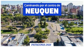 👋 Caminando por el centro de NEUQUEN ✅ CITY TOUR 2021 🎥 4K Patagonia Argentina [upl. by Sharos40]