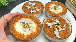 Lucknow Famous Qiwami Sewai Easy Recipe  Popular Eid Dessert Sukhi Seviyan  Eid Special Sewaiyan [upl. by Silera]