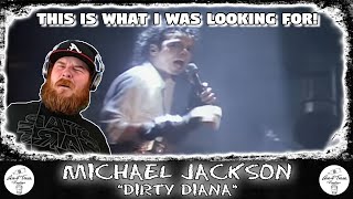 Michael Jackson  Dirty Diana  RAPPER REACTION [upl. by Netnert]