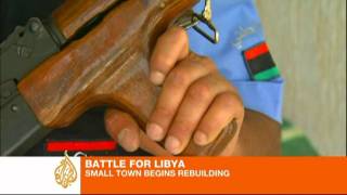 Libyan mountain town seeks to rebuild [upl. by Annoyt]