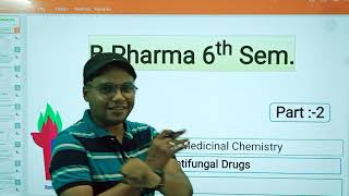 AntiFungal Drugs Miconazole Ketoconazole Itraconazole Fluconazole L2 Unit4 Medicinal Chemistry [upl. by Darian]