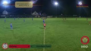 081024 Harrogate Railway Athletic vs Dronfield Town FC Match Highlights [upl. by Abbe]