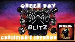 Green Day  Christians Inferno  Rock Band Blitz Playthrough 5 Gold Stars [upl. by Dewar604]