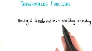 Rigid and Nonrigid Transformations  College Algebra [upl. by Anitra]