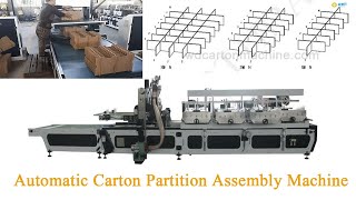 MultiCell Partition Assembler Machine  WELLDOING Machinery [upl. by Airednaxela]