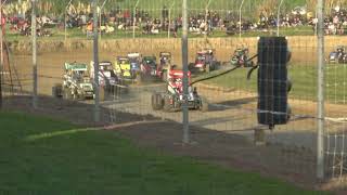 Shane Dewar Midget Crash [upl. by Ibrik]