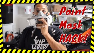 BEST Paint Respirator Set Up HACK [upl. by Liggitt]