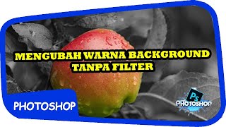 tutorial Photoshop cara merubah warna background foto [upl. by Lynda219]