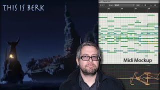 1m2ALT This is Berk  John Powell How to Train Your Dragon MidiMockup [upl. by Ky]