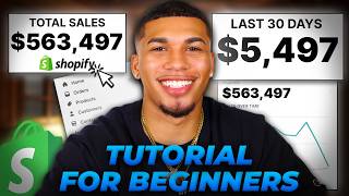 How To Create A Shopify Store in 2025 FOR BEGINNERS [upl. by Keener739]