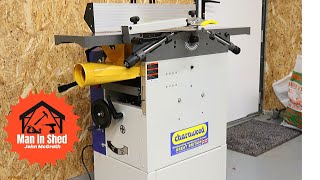 Charndwood 10x7 W583 Planer Thicknesser unboxing and assembly [upl. by Annav]