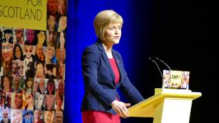 Nicola Sturgeon In the Caird Hall Dundee [upl. by Hedley637]