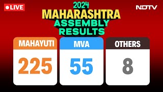 Vote Counting Live Maharashtra  Election Results 2024  Mahayuti Vs Maha Vikas Aghadi [upl. by Leggat]