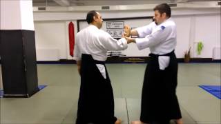 How to do Morote Dori irimi nage  Aikido [upl. by Tay627]