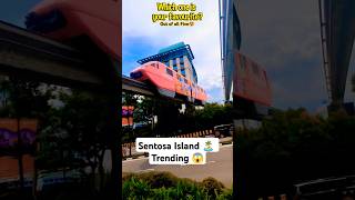 Sentosa Island 🏝️ Singapore 😍 shorts singapore trending beautiful island [upl. by Elaen]