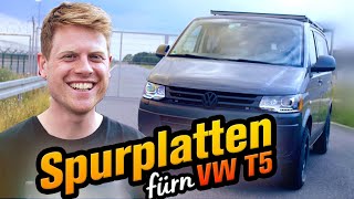 Spurplatten kommen drauf VW T5 4Motion  Lino [upl. by Shererd839]