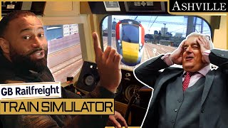 I Crashed Learning to Drive a Train in a Train Simulator [upl. by Merrow]