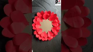 Wall Hanging Craft Idea walldecor shorts youtubeshorts homedecor papercraft craft [upl. by Winonah]