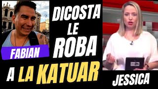 FABIAN DICOSTA LE ROBA VILMENTE A JESSICA VALLENILLA  LA KATUAR [upl. by Imuya]