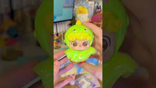 unboxing unbox blindbox blink figure cute qbaby [upl. by Teddman]