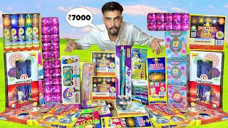 Cheapest New Unique Crackers Stash Shopping amp Different Fireworks Testing 2024 amp Diwali Ke Patakhe [upl. by Mora]