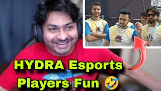 HYDRA Esports Players Fun in Bootcamp Dynamo Reaction 🤣🐉 [upl. by Groscr]